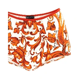 Orange Polyamide Bikini