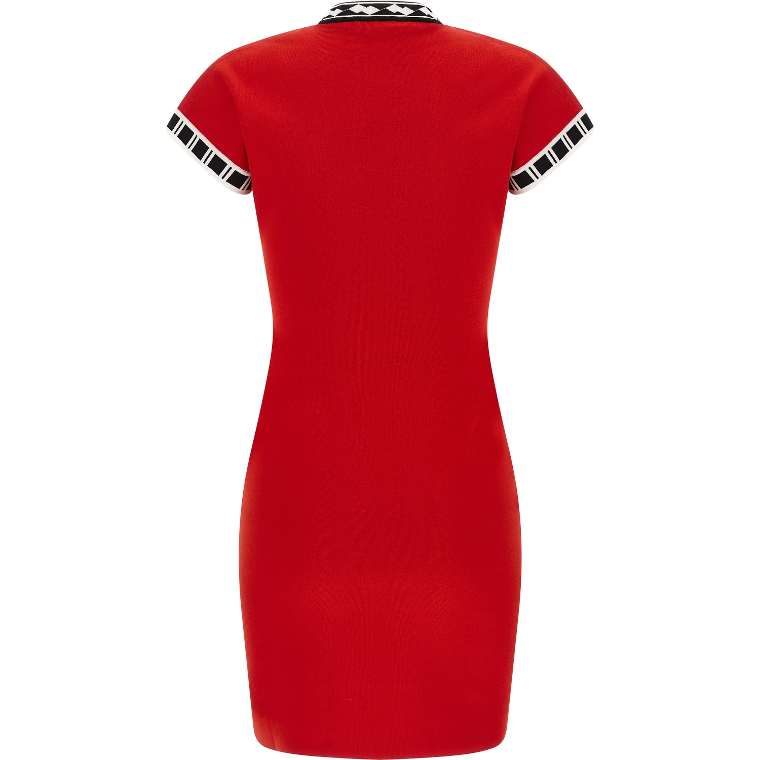Multicolor Cotton Short Dress