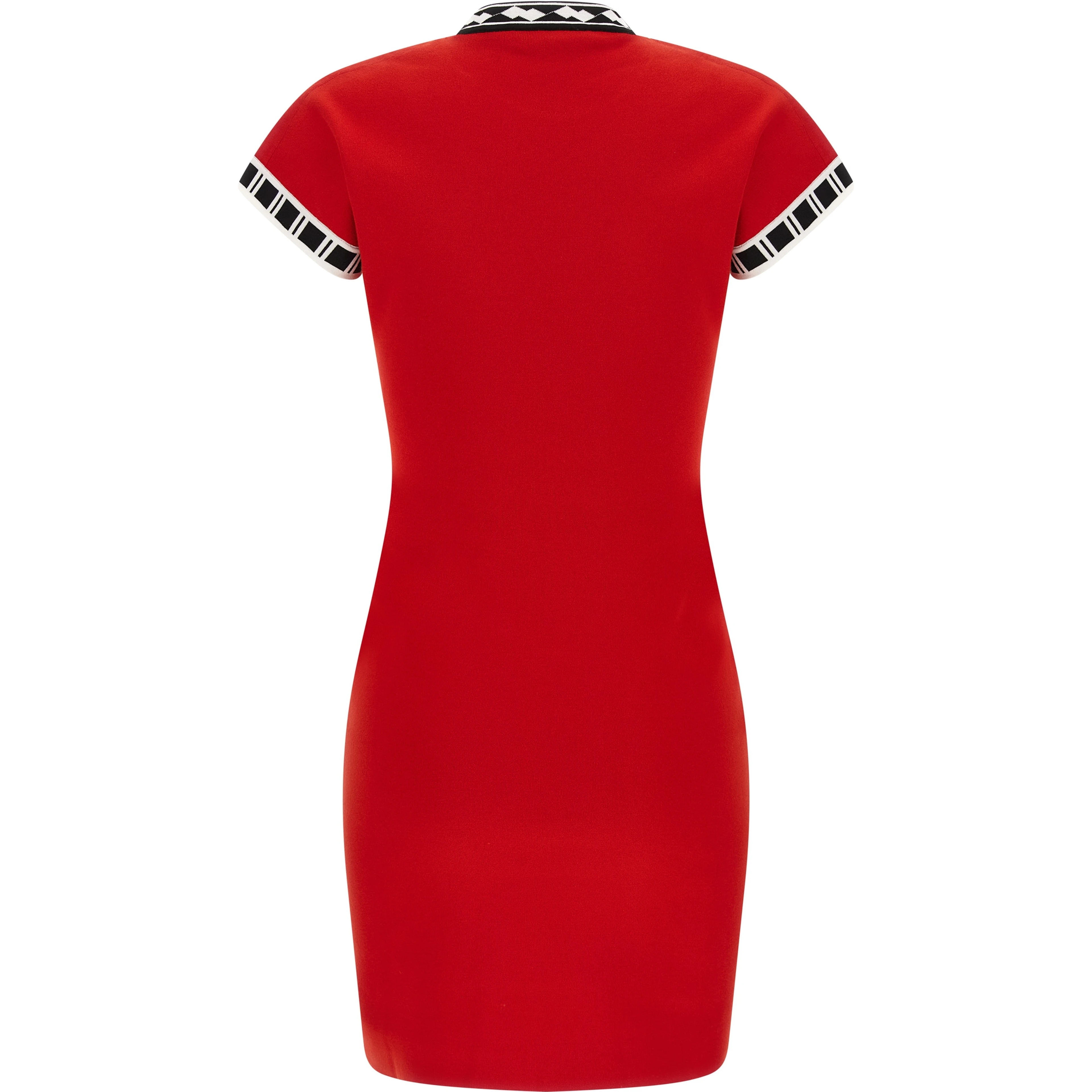 Multicolor Cotton Short Dress