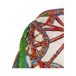 Multicolor Cotton Long Skirt