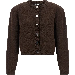 Brown Organic Cotton Cardigan