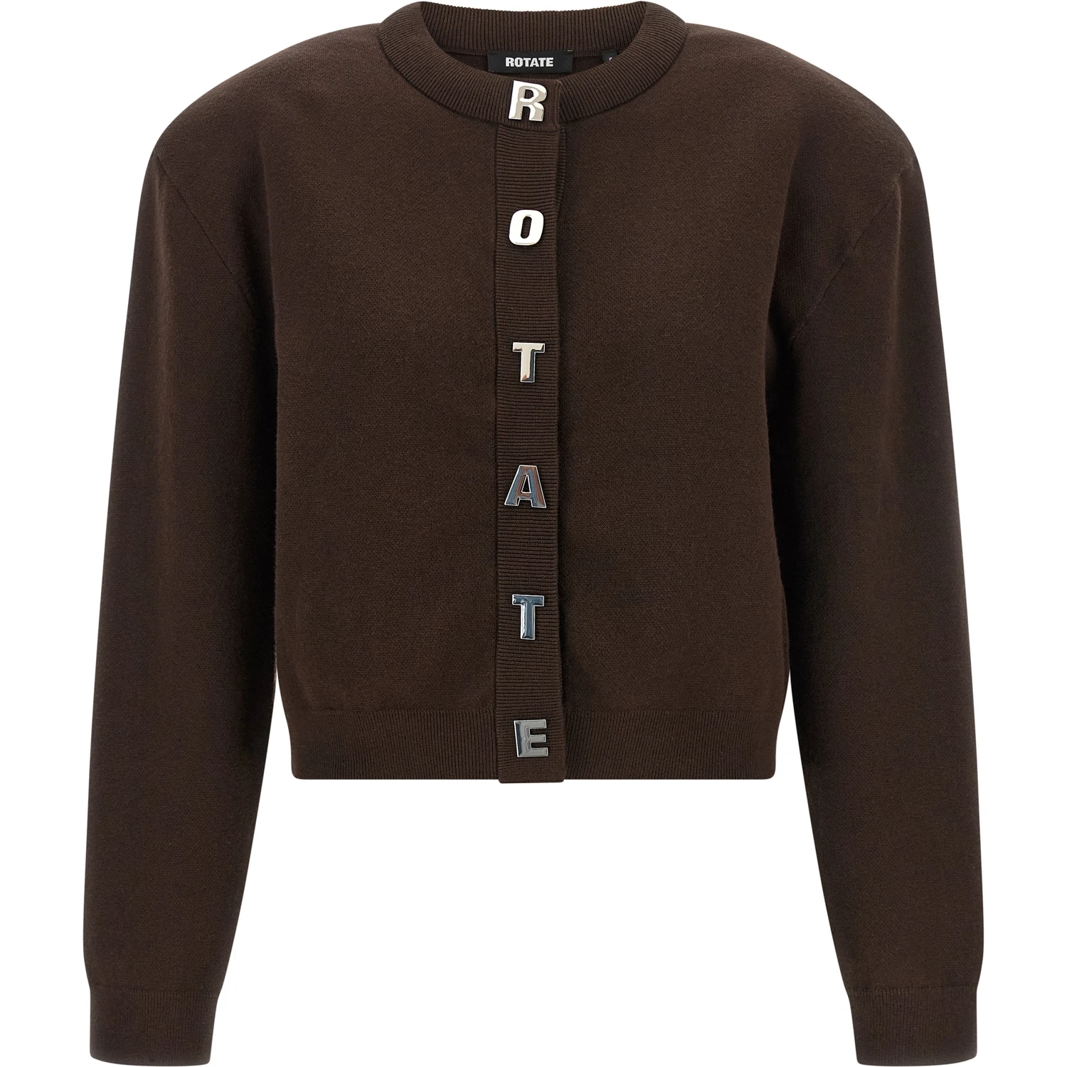 Brown Organic Cotton Cardigan