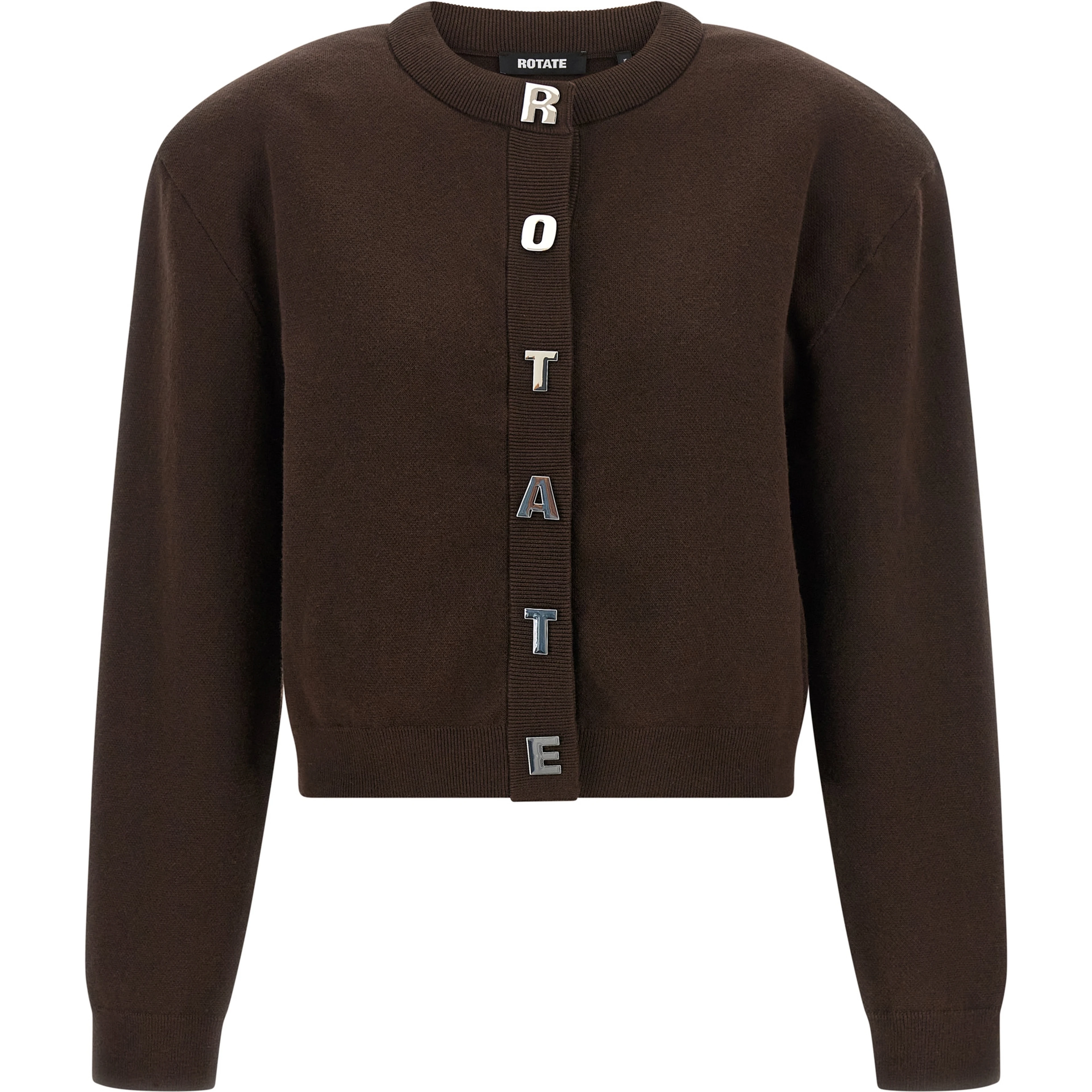 Brown Organic Cotton Cardigan