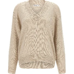Beige Cashmere Cardigan