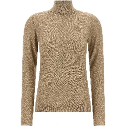 Beige Cashmere Cardigan