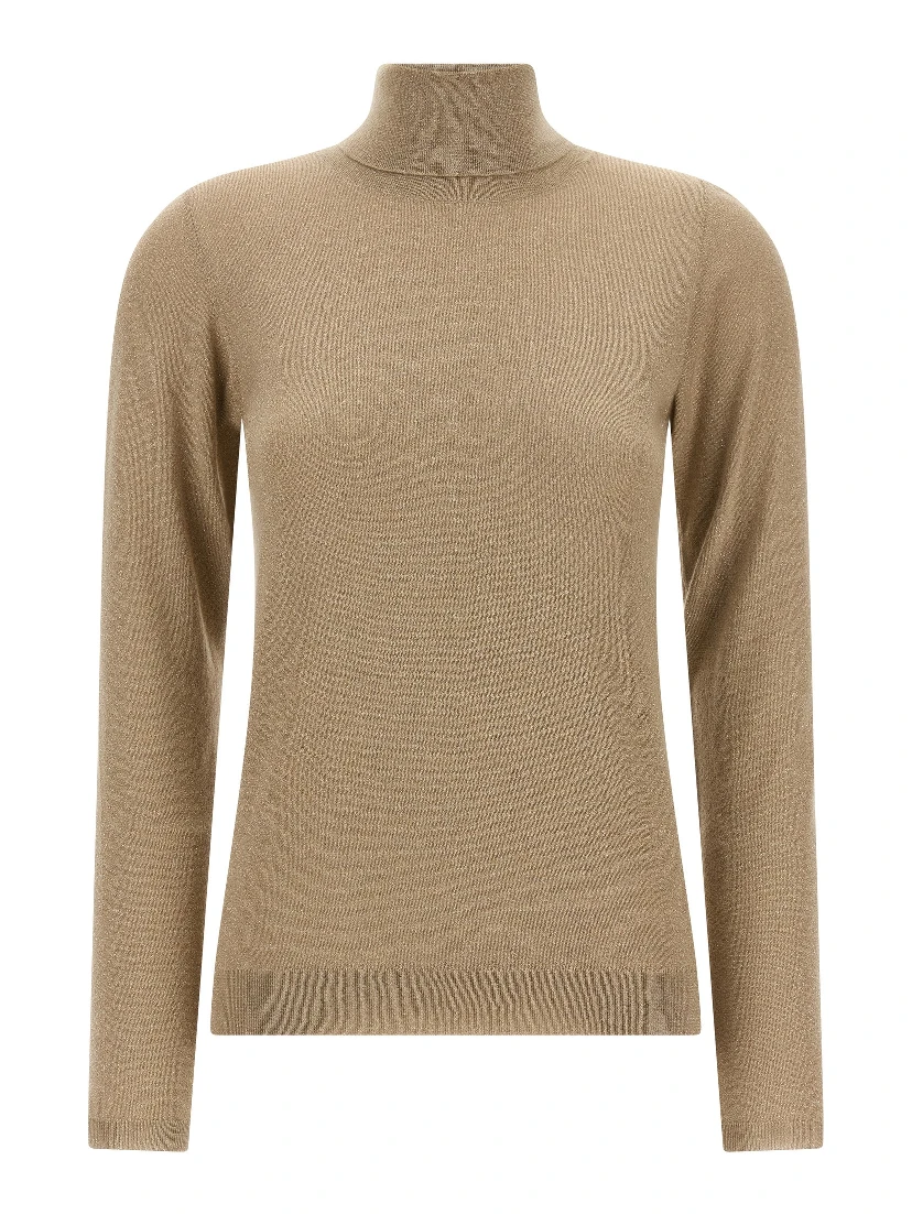 Beige Cashmere Cardigan