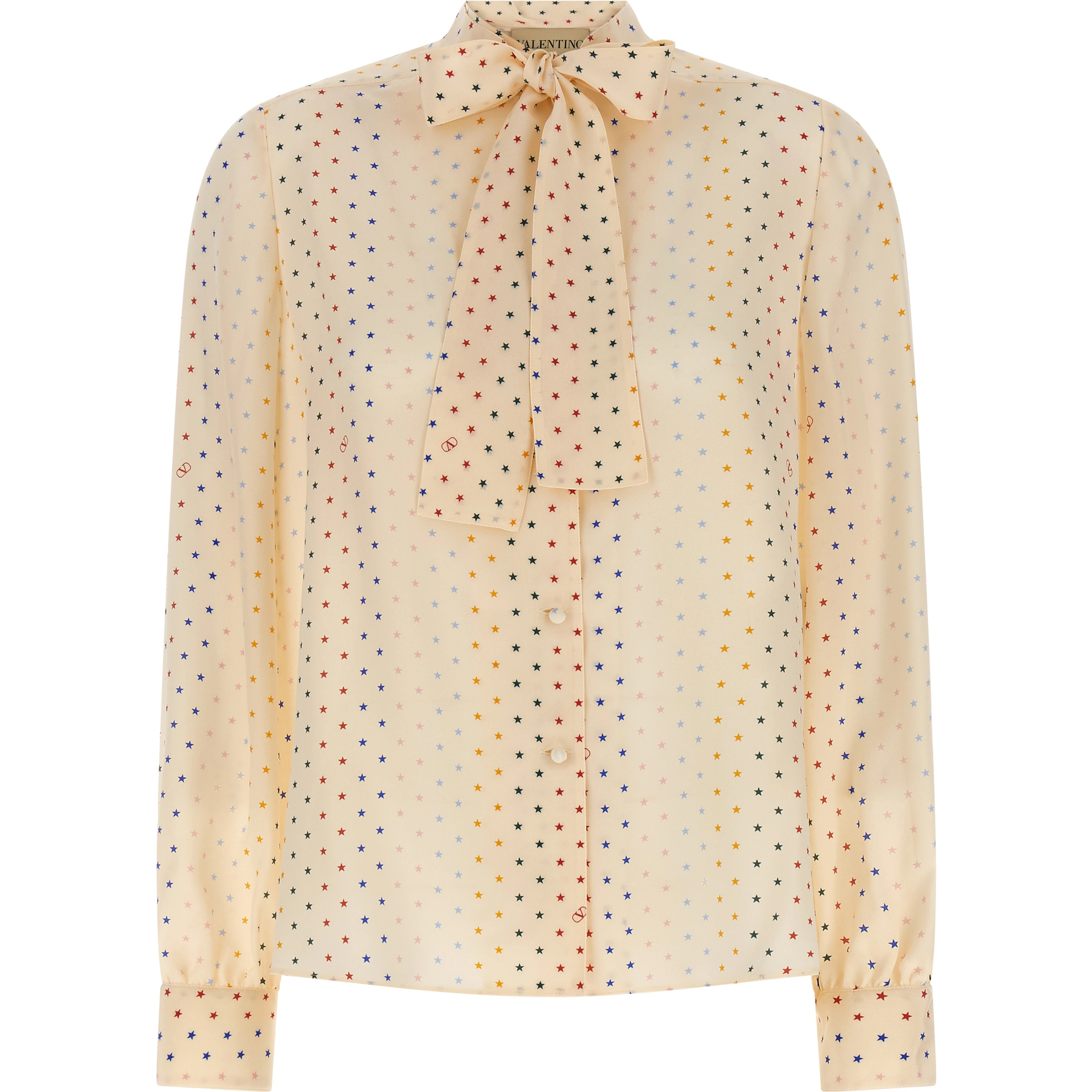 Multicolor Silk Blouse