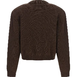 Brown Organic Cotton Cardigan