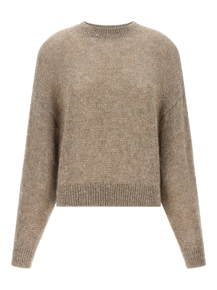 Beige Polyamide Cardigan