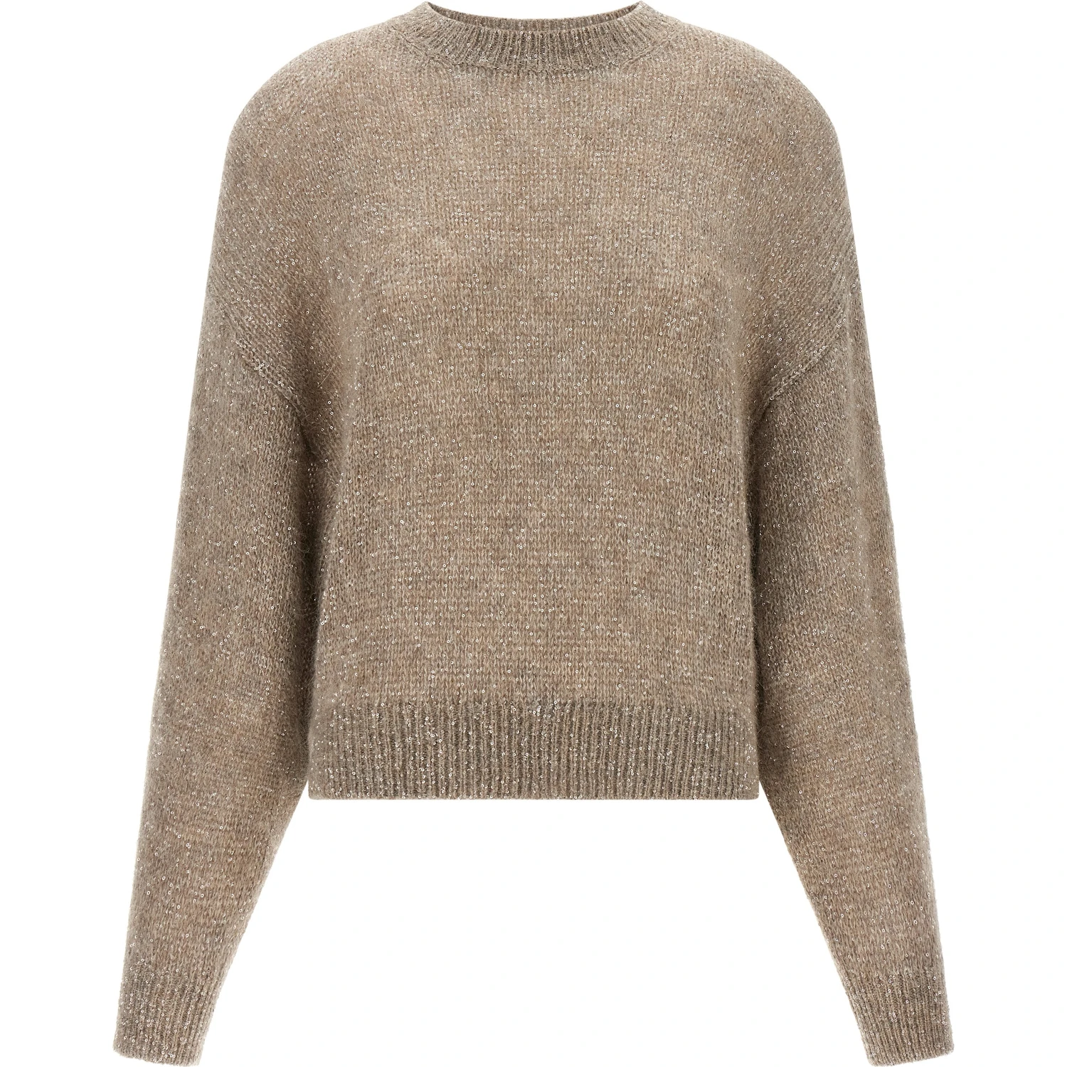 Beige Polyamide Cardigan