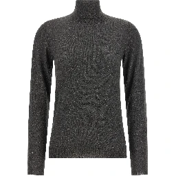 Gray Cashmere Cardigan