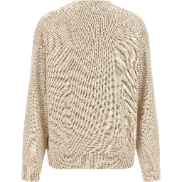 Beige Cashmere Cardigan