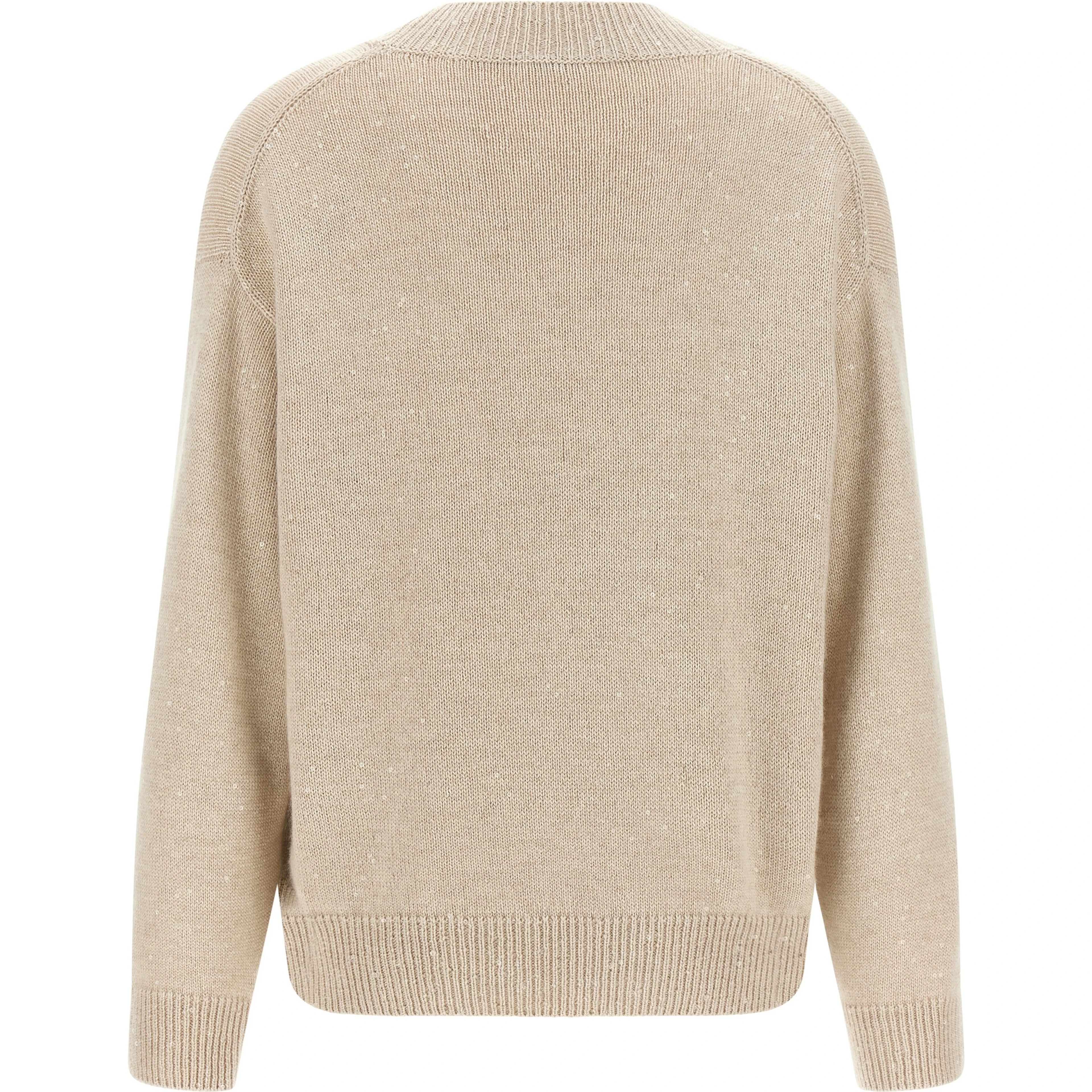 Beige Cashmere Cardigan