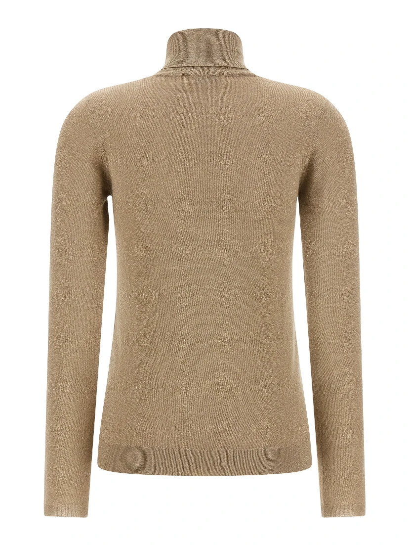 Beige Cashmere Cardigan