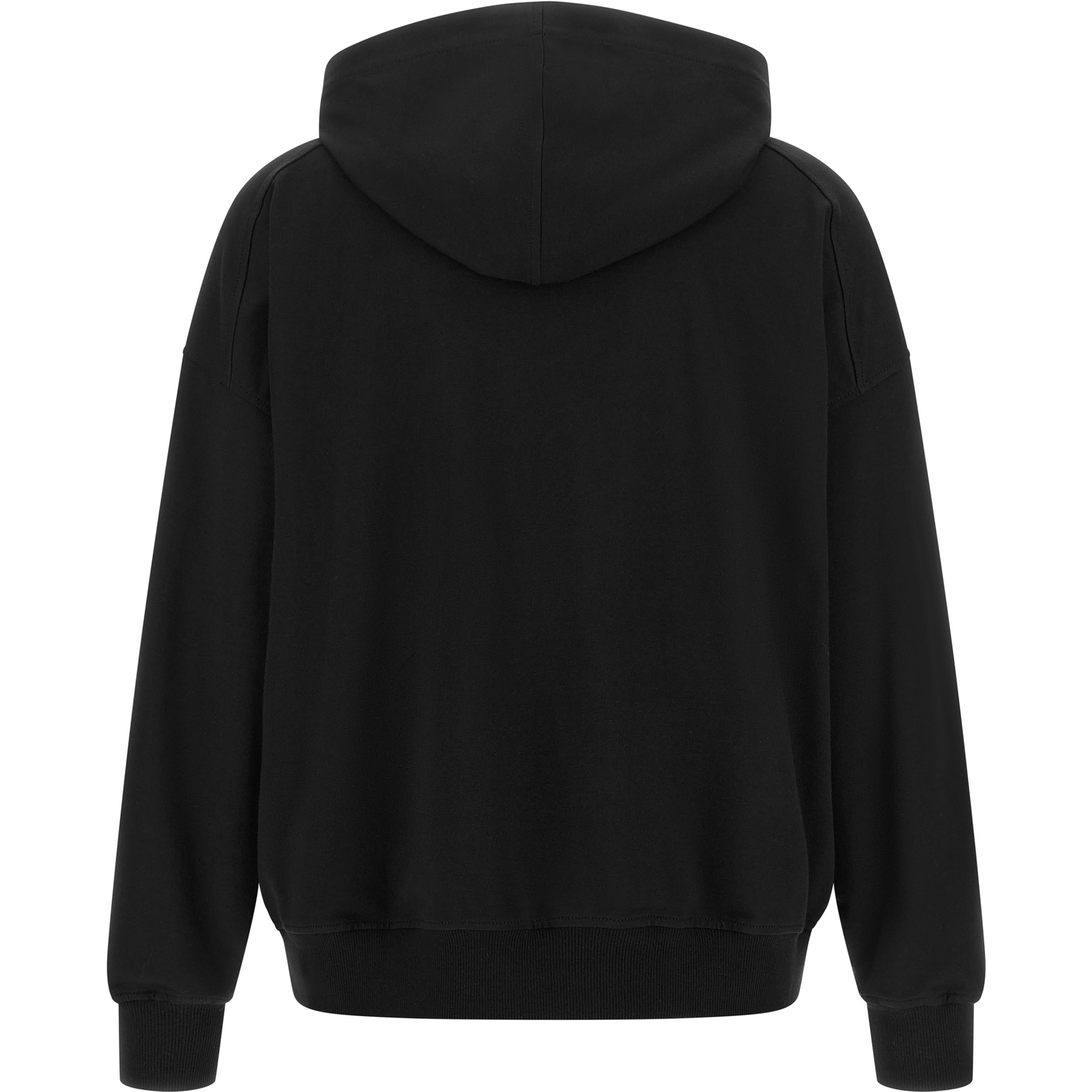 Black Cotton Sweatshirt