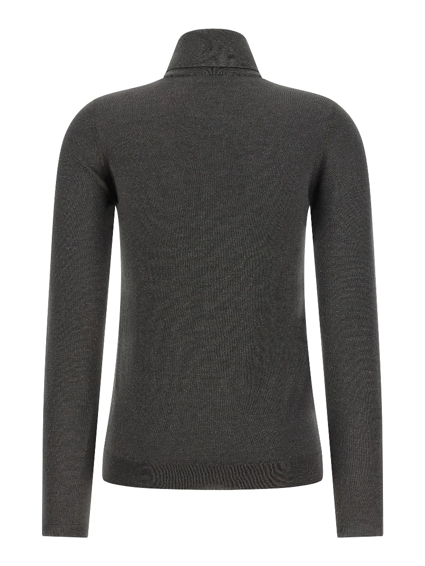 Gray Cashmere Cardigan
