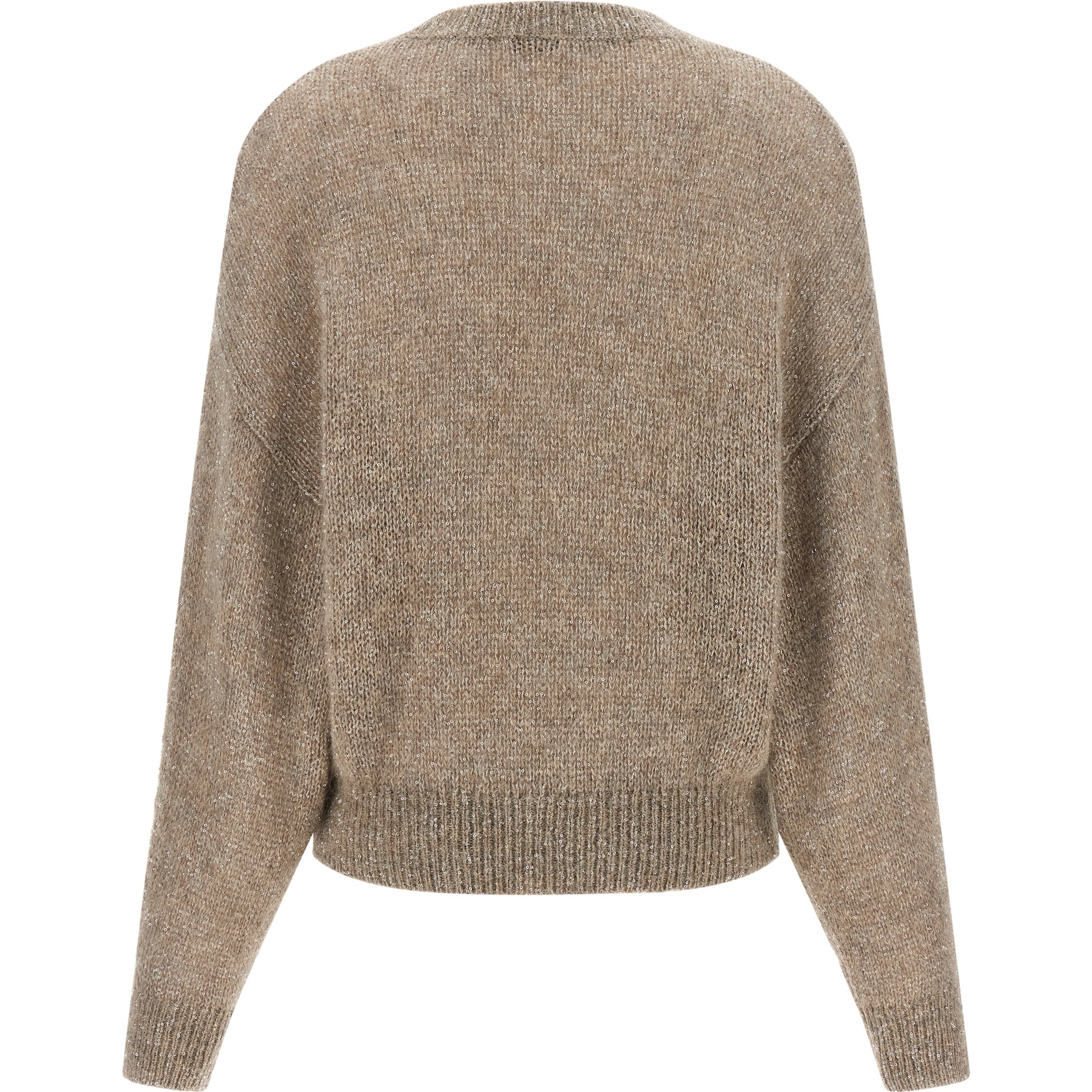 Beige Polyamide Cardigan