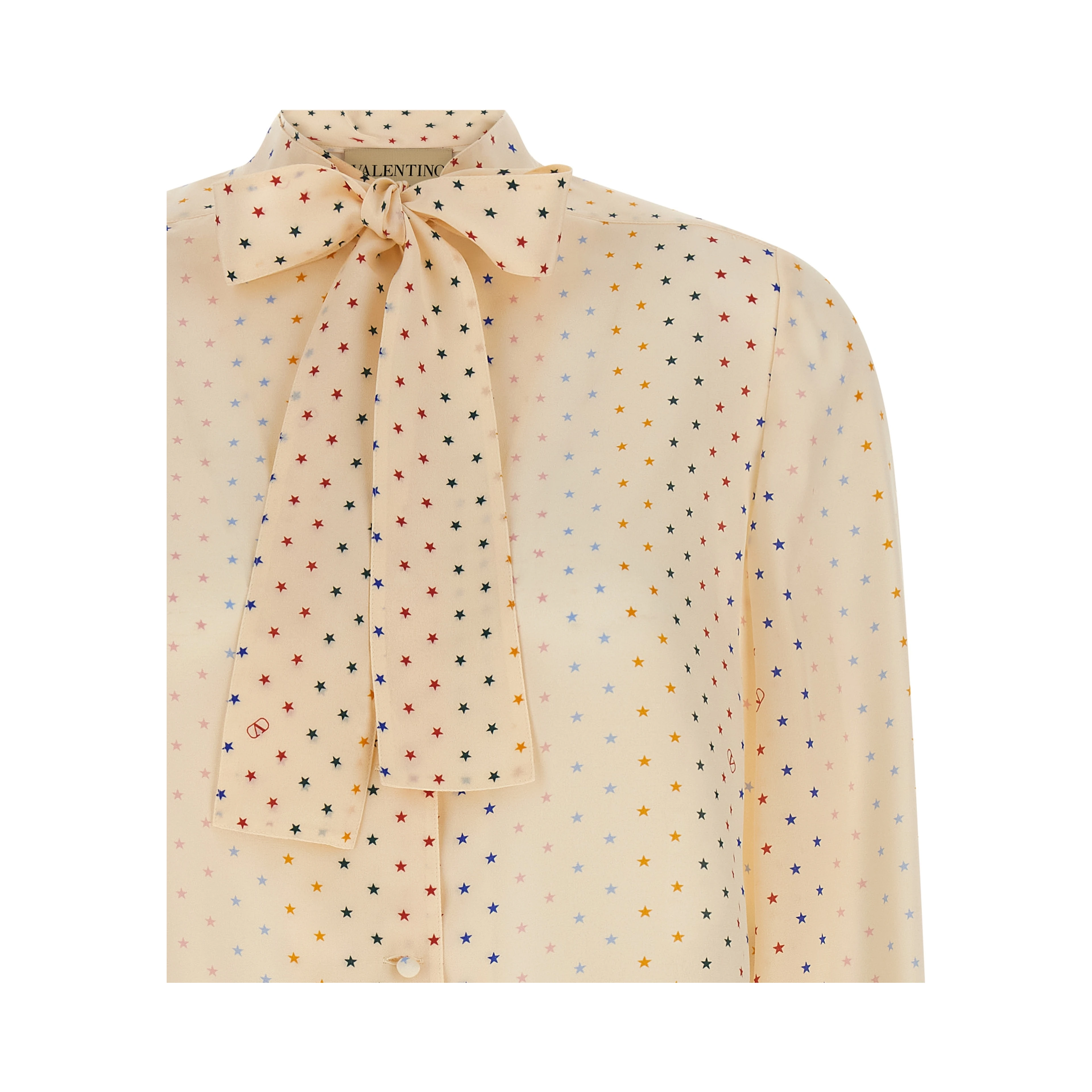 Multicolor Silk Blouse