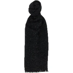 Black Cashmere Scarf