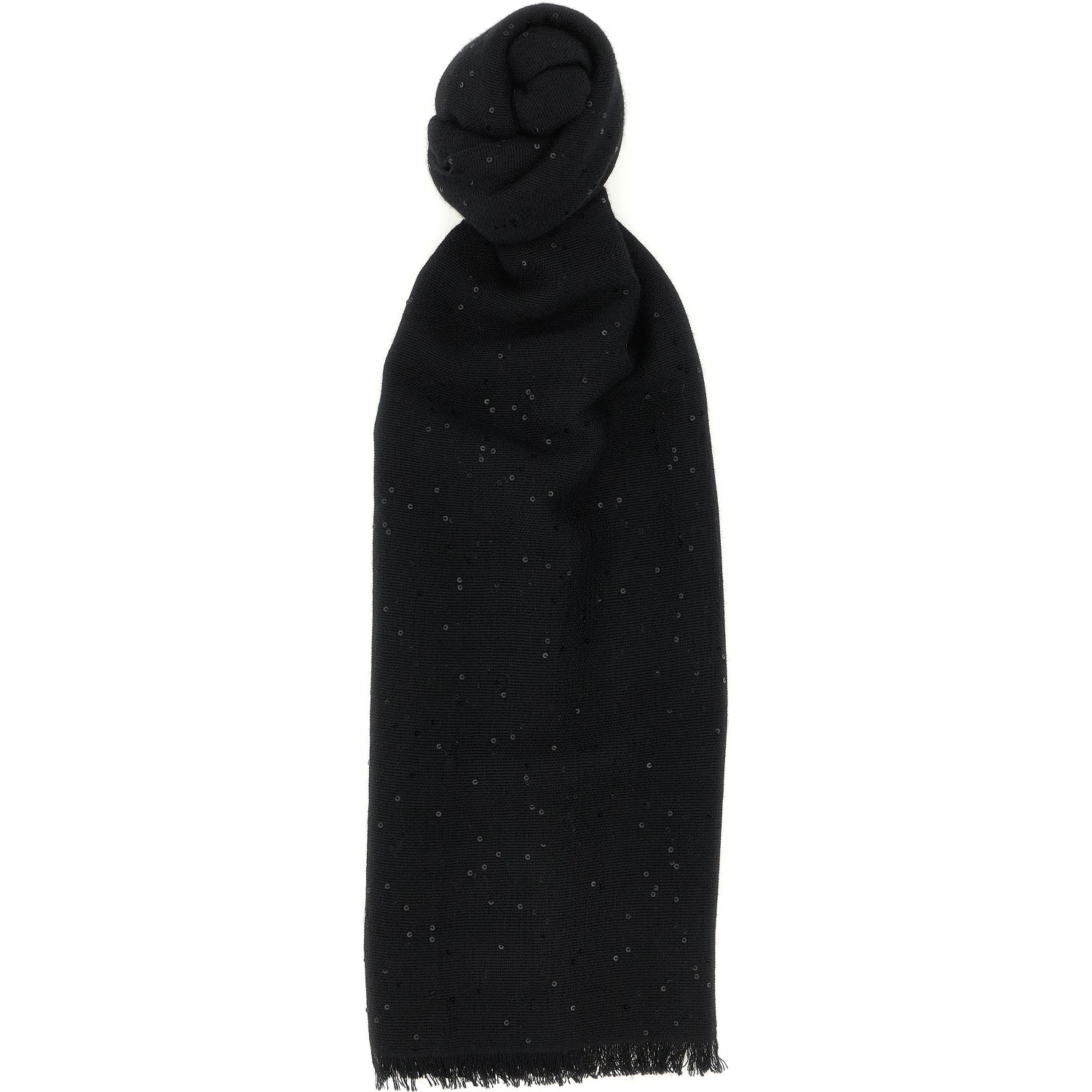 Black Cashmere Scarf
