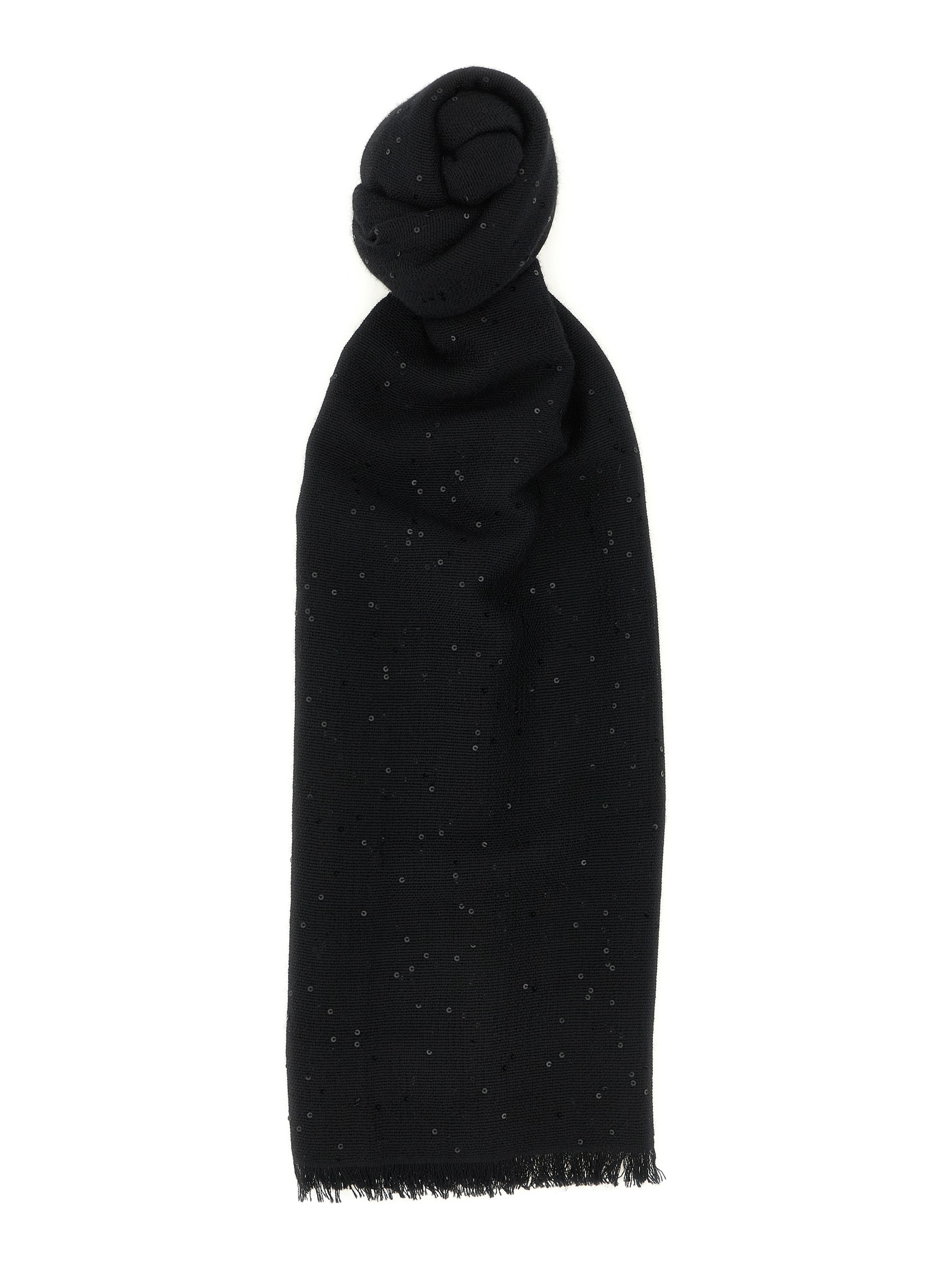 Black Cashmere Scarf