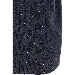 Blue Cashmere Cardigan