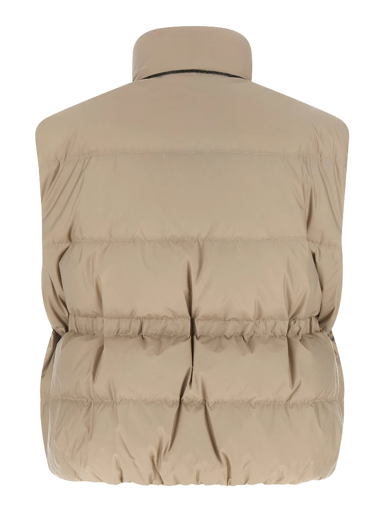 Gray Polyester Sleeveless Jacket alternative