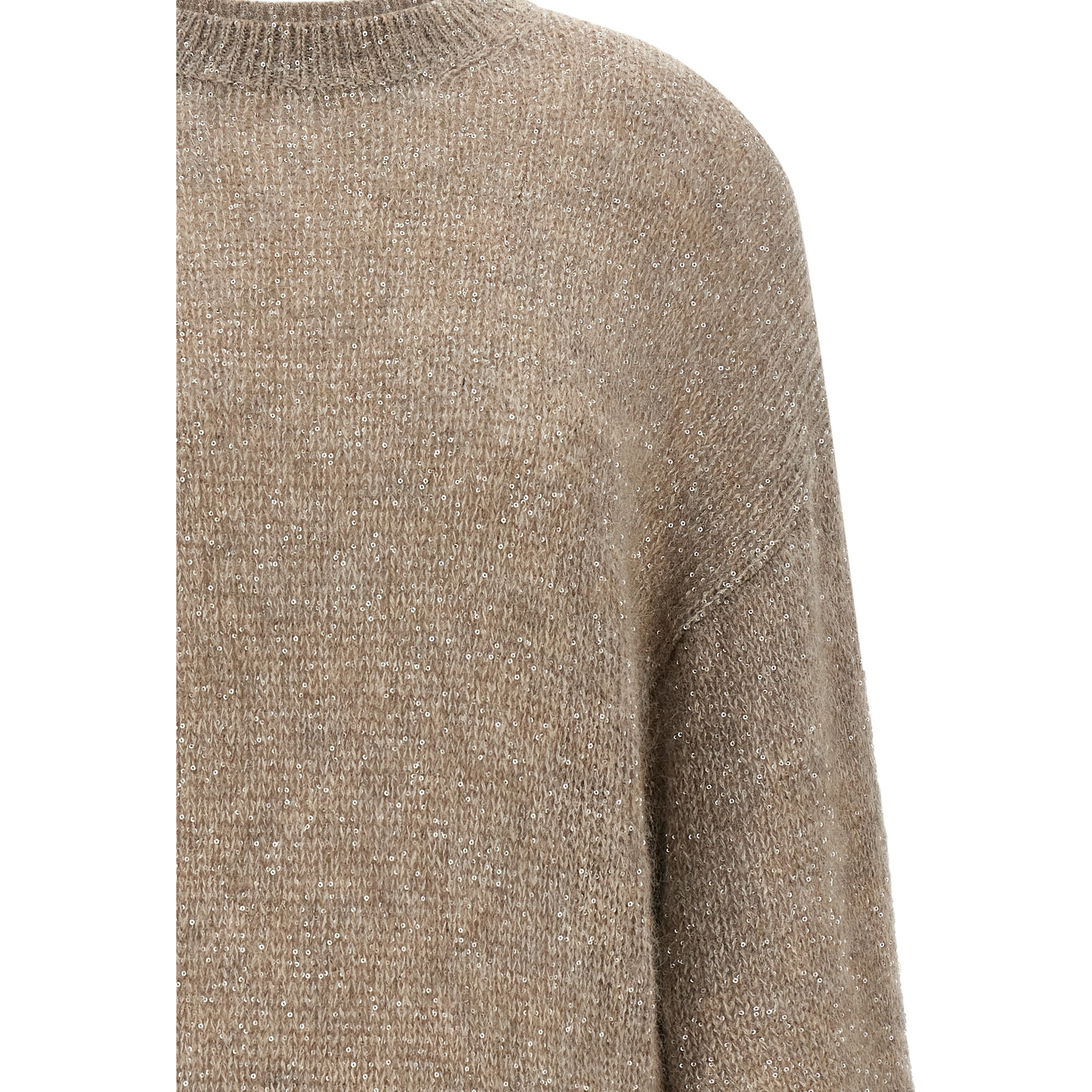 Beige Polyamide Cardigan