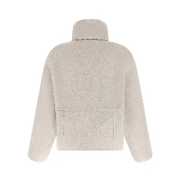 Gray Virgin Wool Coat