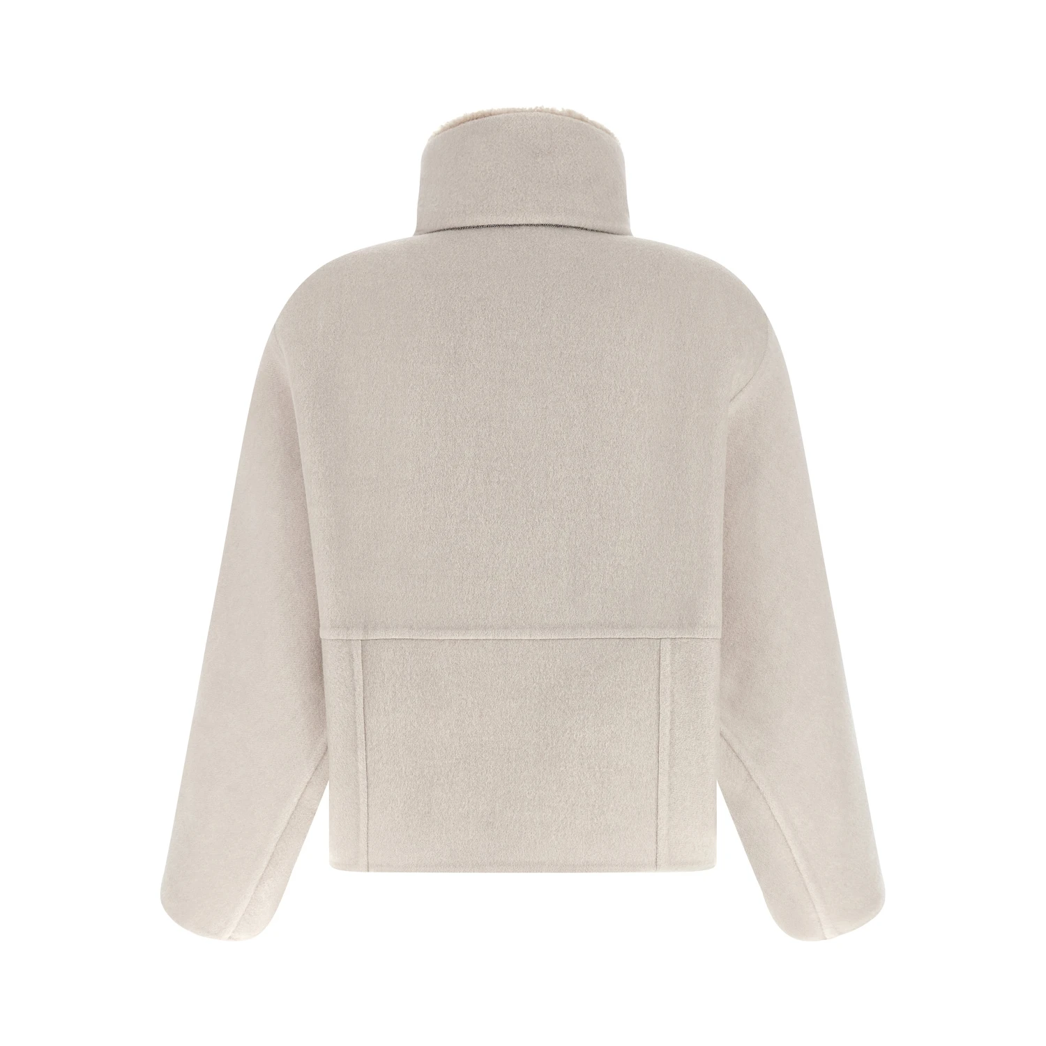 Gray Virgin Wool Coat