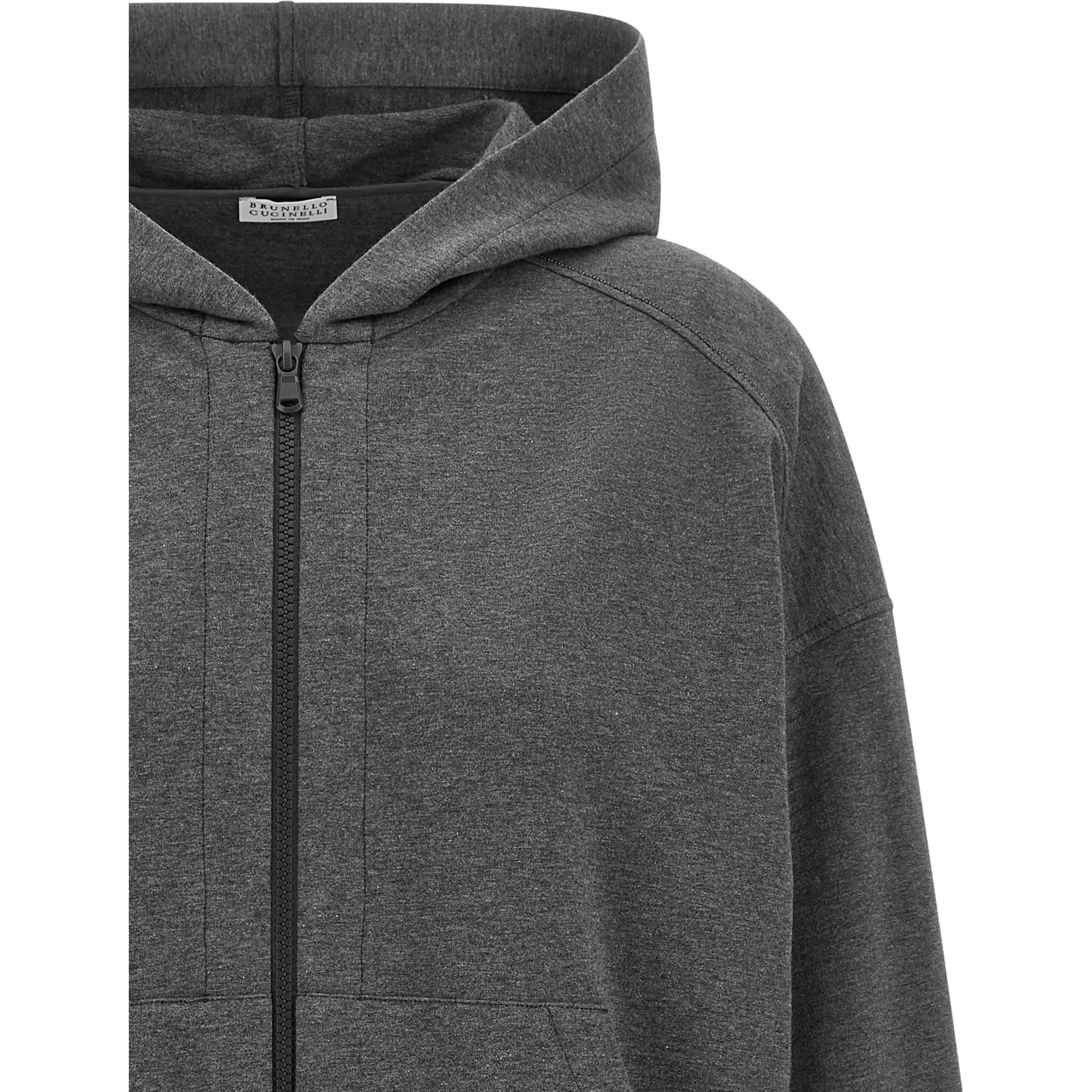 Gray Cotton Sweatshirt