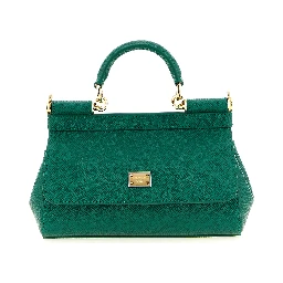 Bicolor Calfskin Handbag