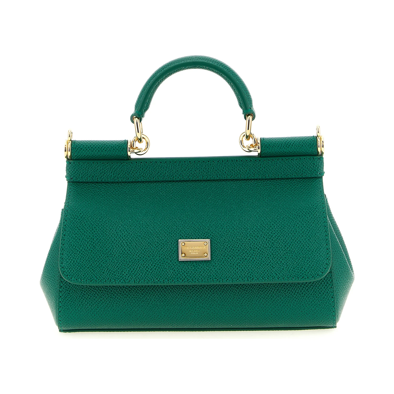 Bicolor Calfskin Handbag