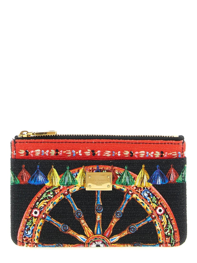Multicolor Cotton Cardholder