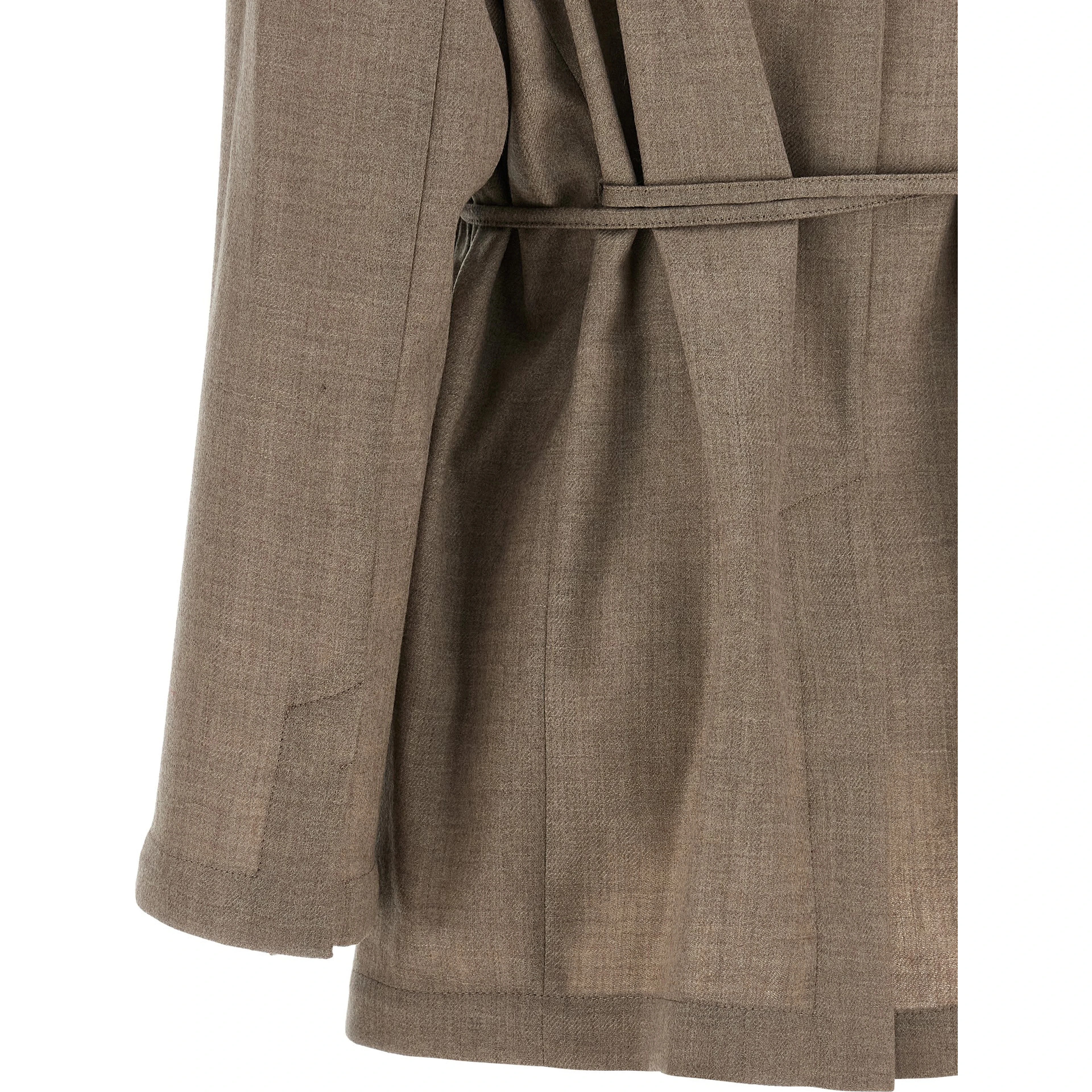 Beige Virgin Wool Blazer