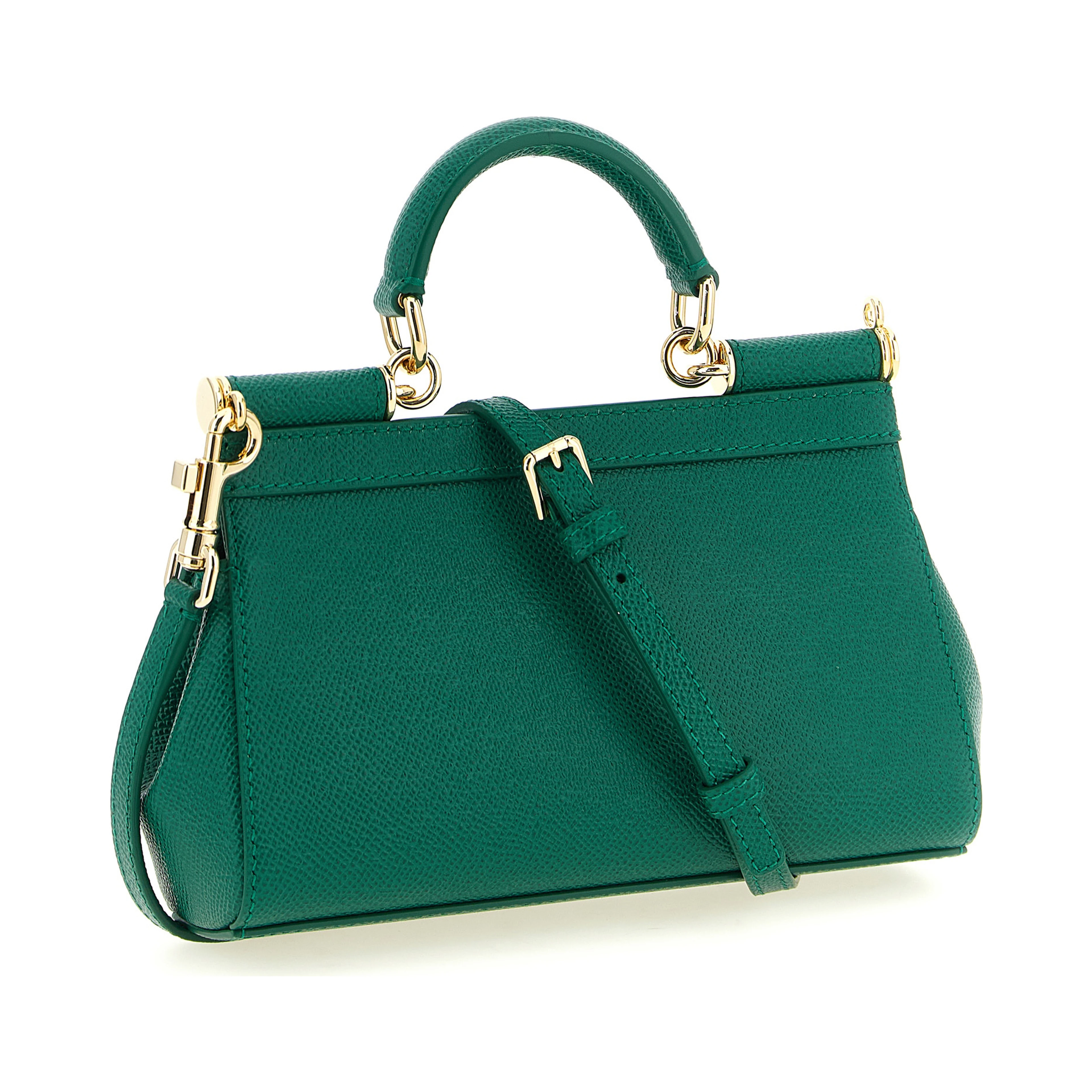 Bicolor Calfskin Handbag