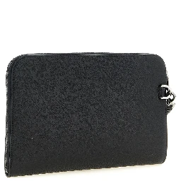Black Calfskin Clutch Bag