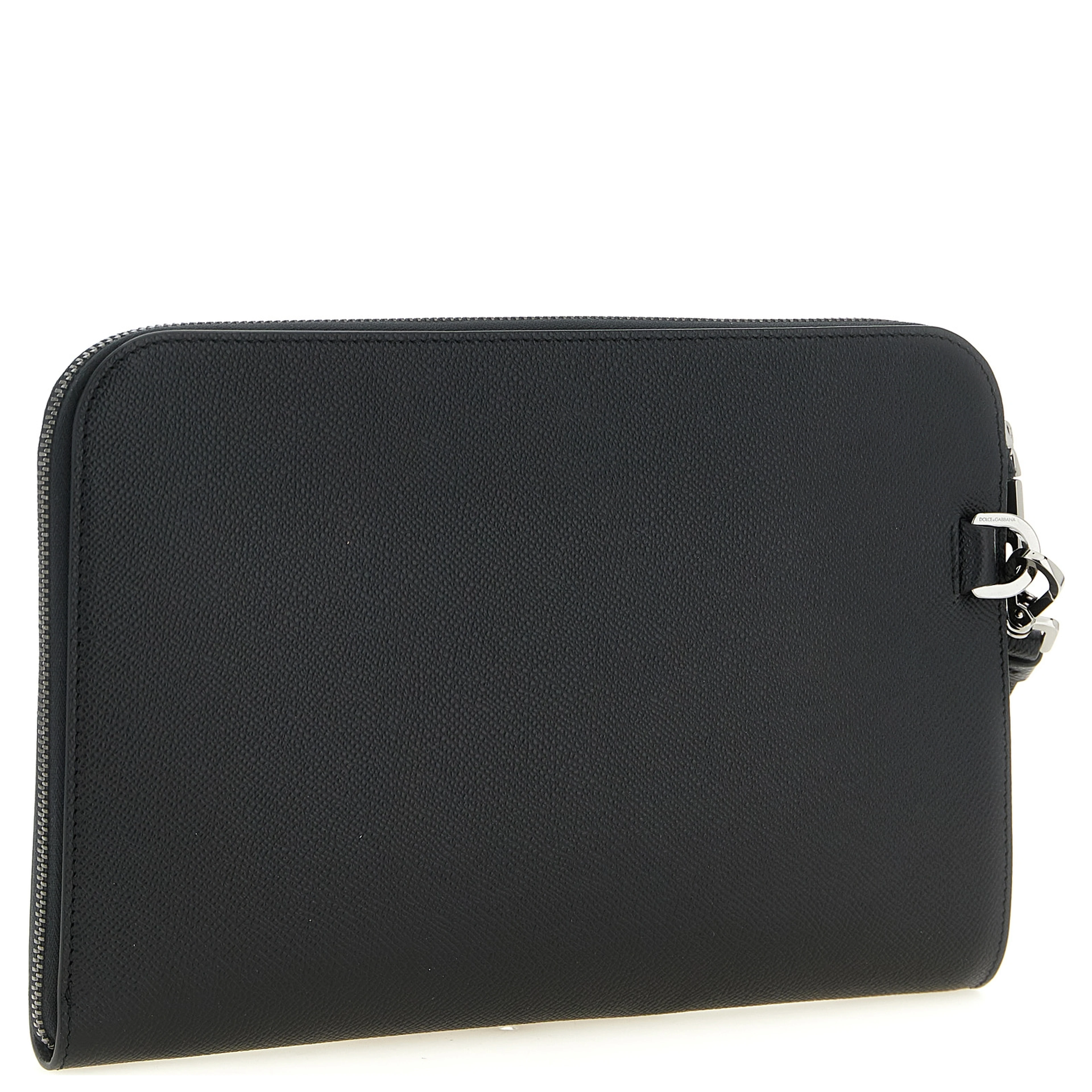 Black Calfskin Clutch Bag