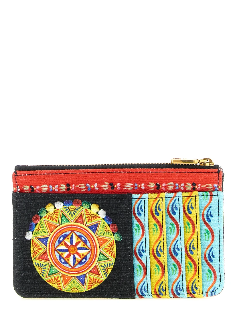 Multicolor Cotton Cardholder