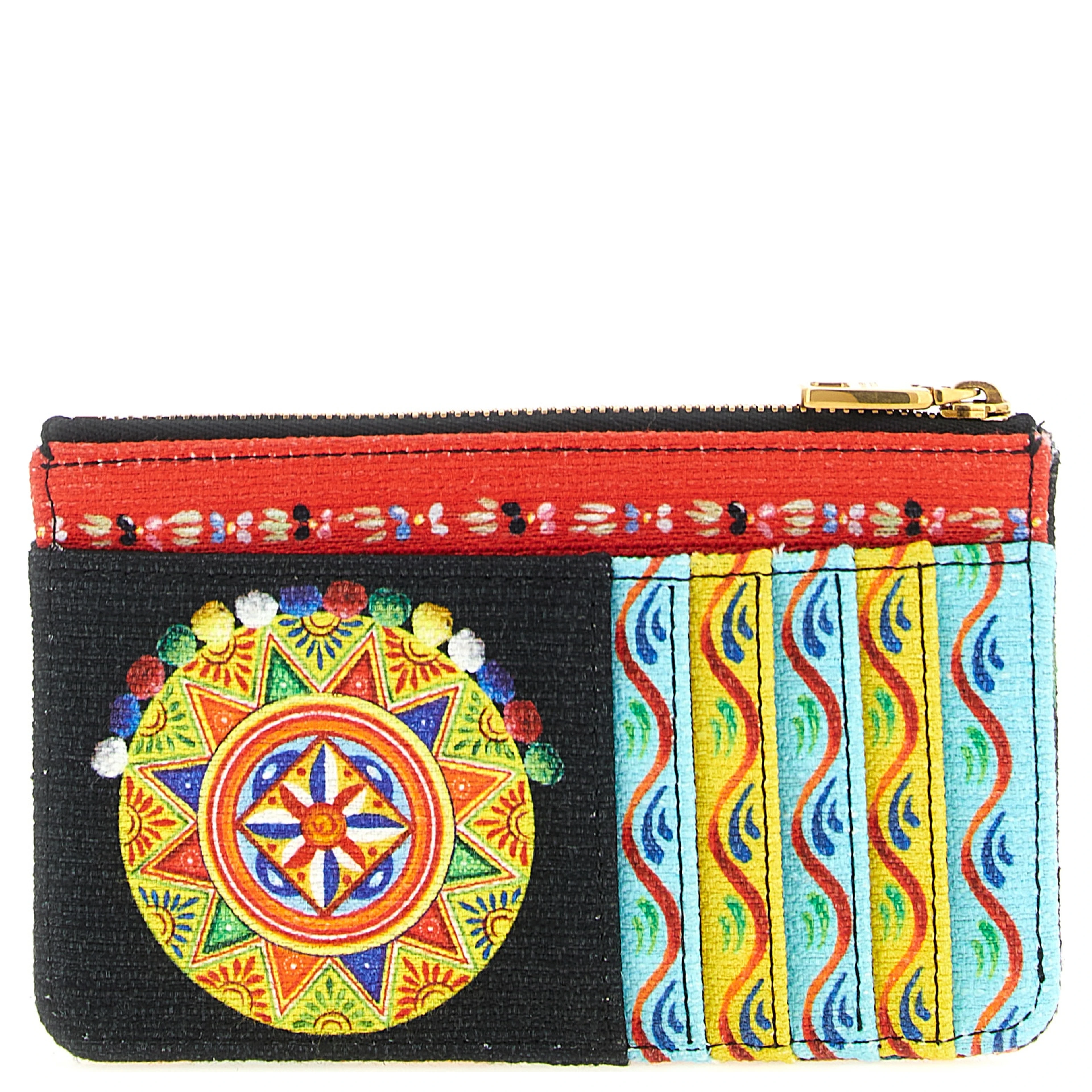 Multicolor Cotton Cardholder