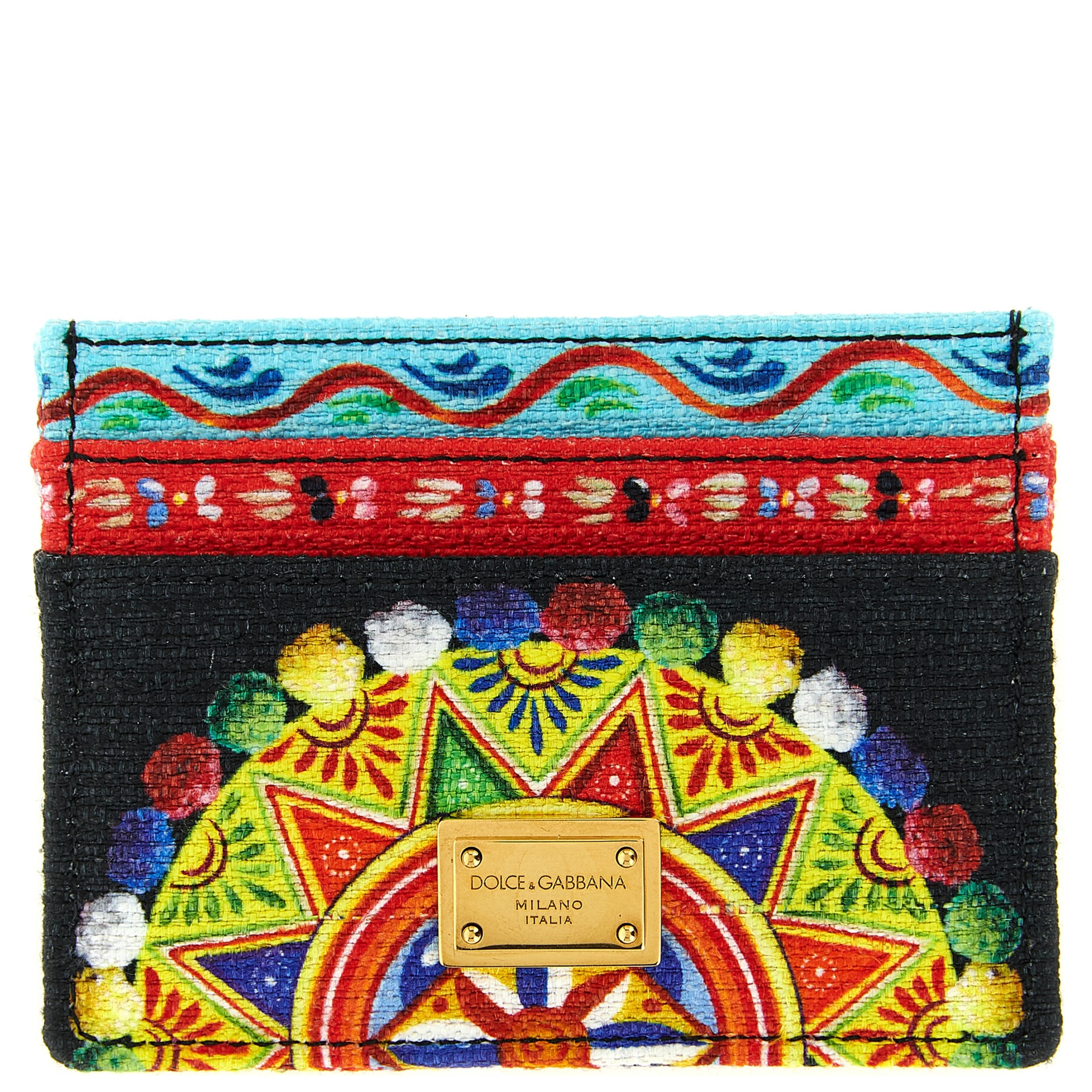 Multicolor Cotton Cardholder