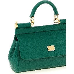 Bicolor Calfskin Handbag