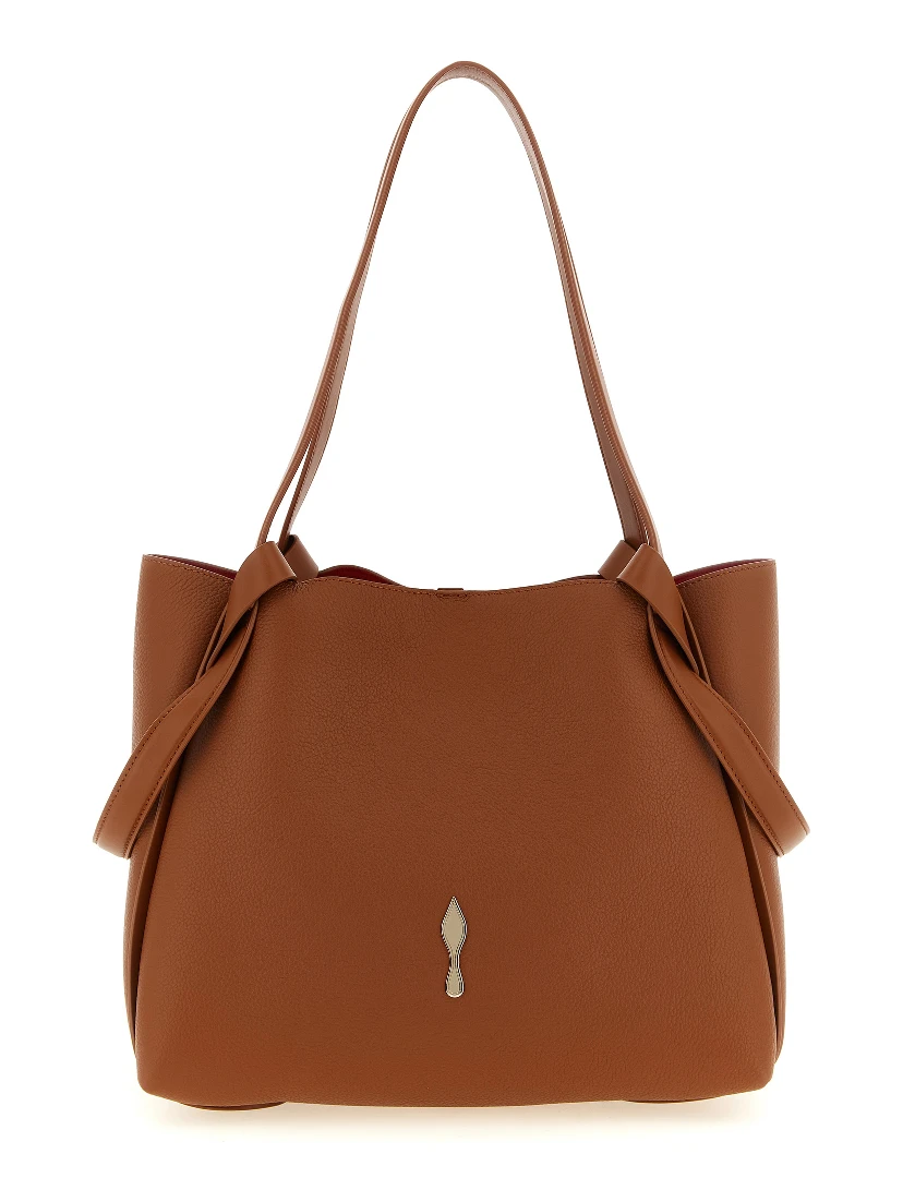 Brown Calfskin Tote Bag