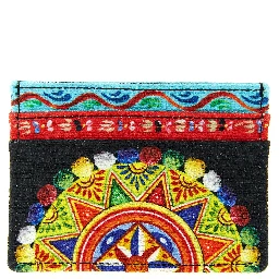 Multicolor Cotton Cardholder