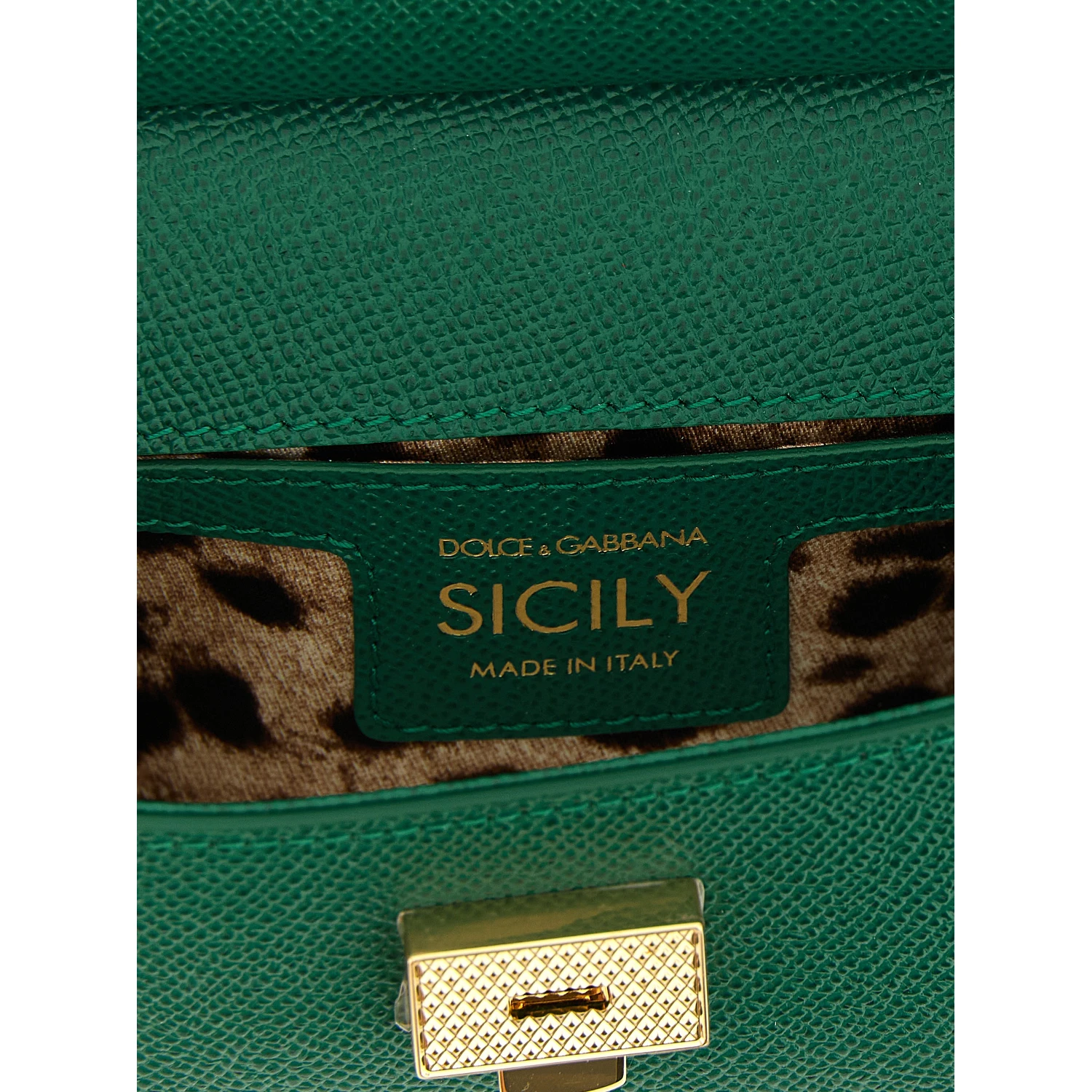 Bicolor Calfskin Handbag