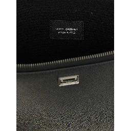 Black Calfskin Clutch Bag