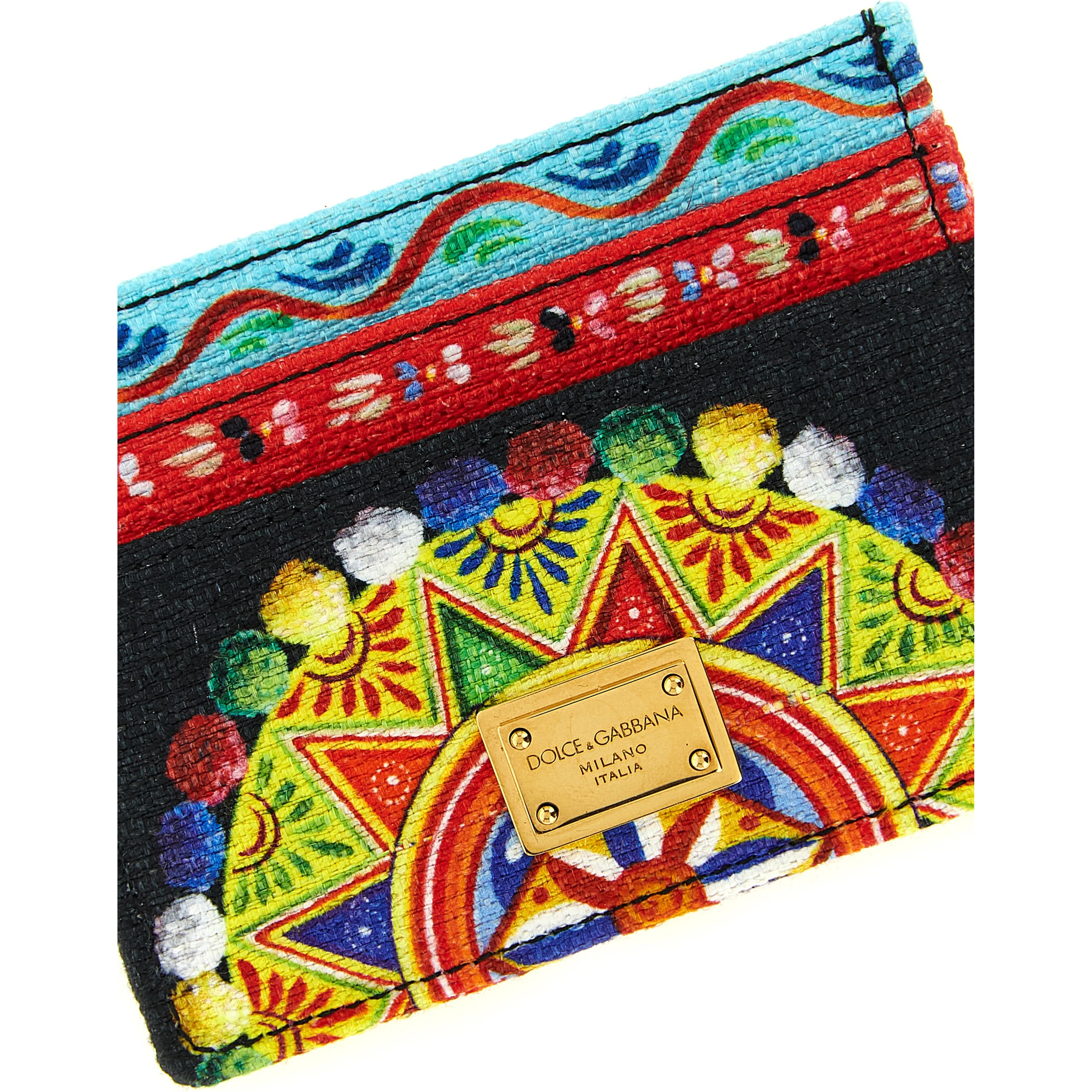 Multicolor Cotton Cardholder