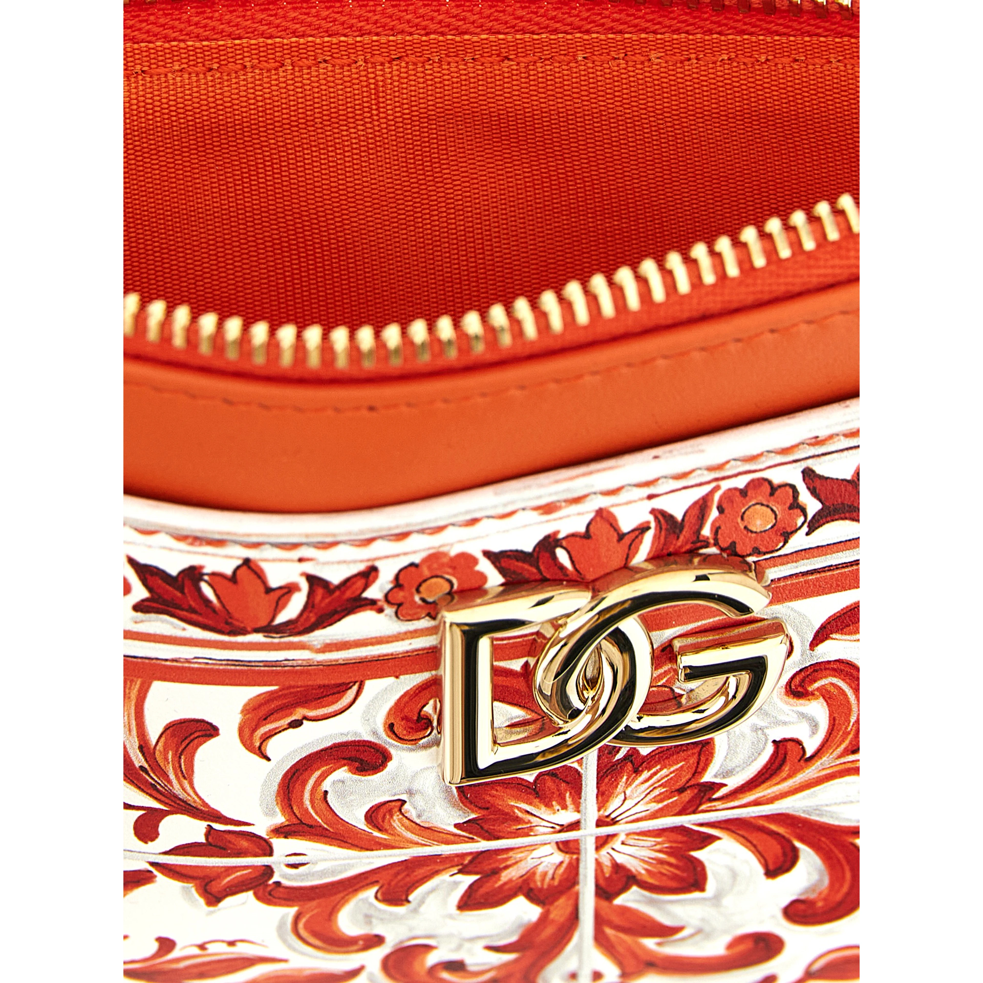 Orange Calfskin Cardholder