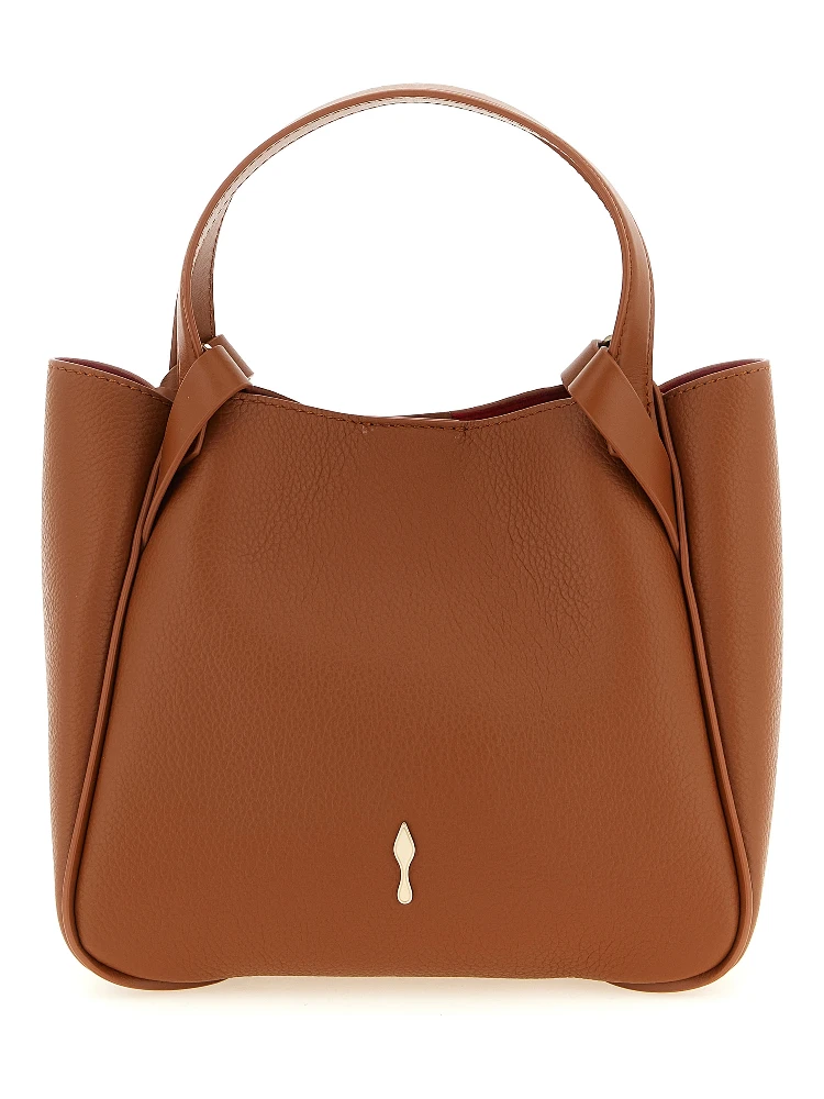 Brown Calfskin Tote Bag