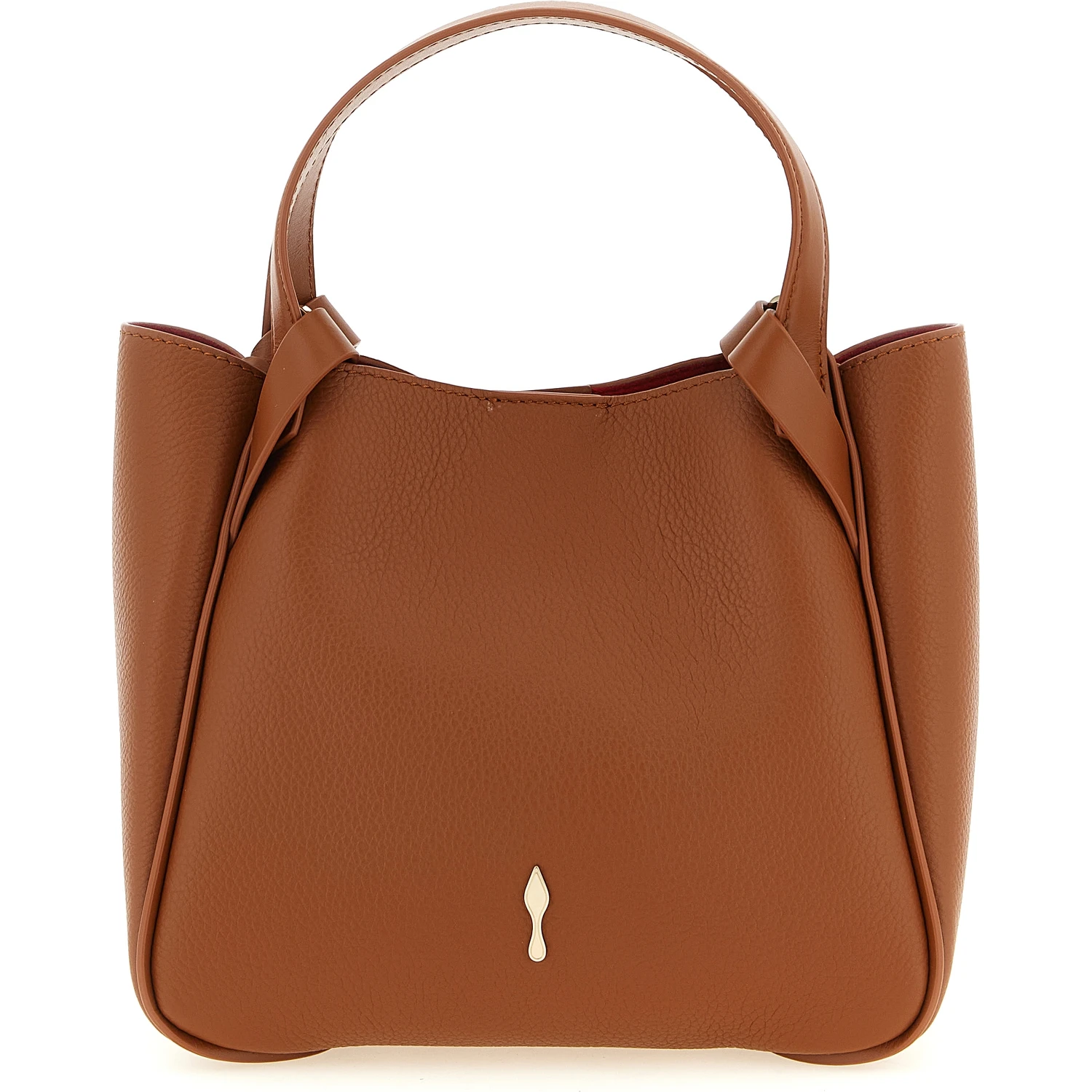 Brown Calfskin Tote Bag